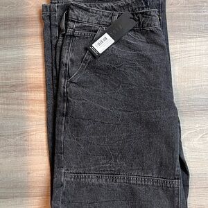 Lioness Black Washed Relaxed Freedom Jeans